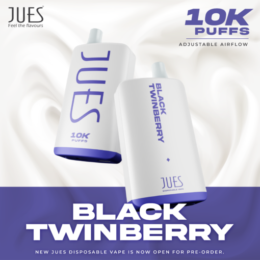 Jues 10000 Puffs กลิ่น Black Twinberry 